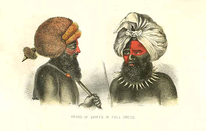 "Heads of Chiefs in Full Dress" 