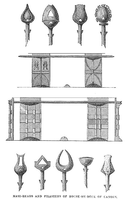 Illustrated by Rev. Thomas Williams from "The Islands and Their Inhabitants"